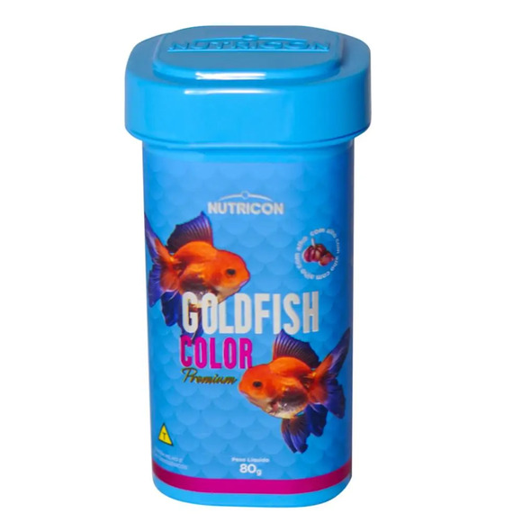 Ração Goldfish Color Nutricon 80 g