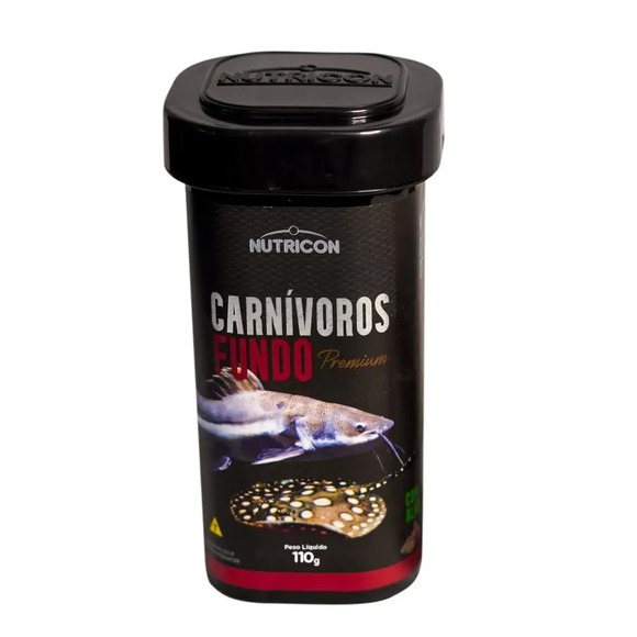 Ração Carnivoros Fundo Nutricon 110 g