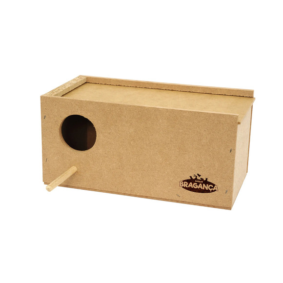 Ninho Para Agapornis Bragança 24x12x13cm Único
