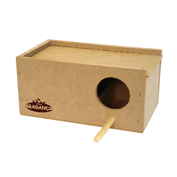 Ninho Para Calopsita Bragança 30x13x17cm Único