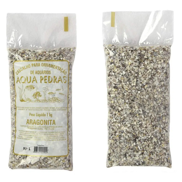Cascalho Aragonita Aqua Pedras Nº 1 1 kg
