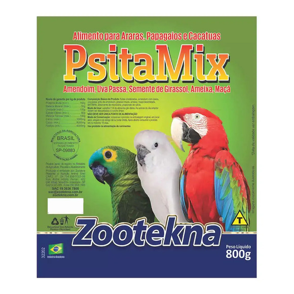Psita Mix Zootekna 800 g
