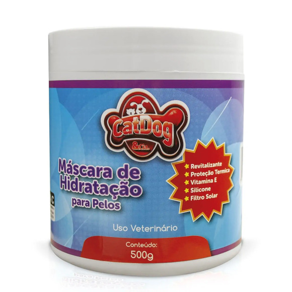 Máscara Tradicional Para Hidratação de Pelos Catdog 500 g