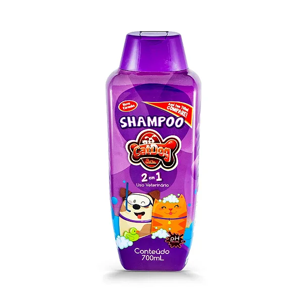Shampoo Catdog Gatos 2 em 1 700ml