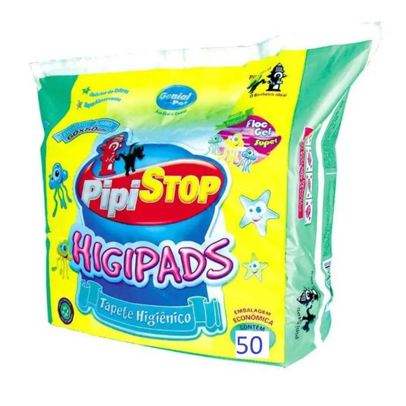 Tapete Pipi Stop Genial Pet 50 Unidades