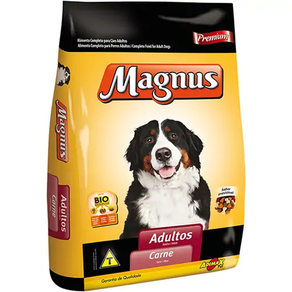Ração Premium para Cães Adultos Carne Magnus 25kg