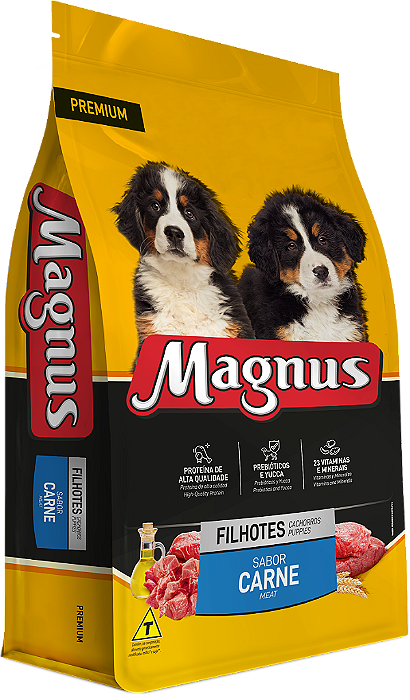 Magnus Premium Filhote Carne 10,1 Kg