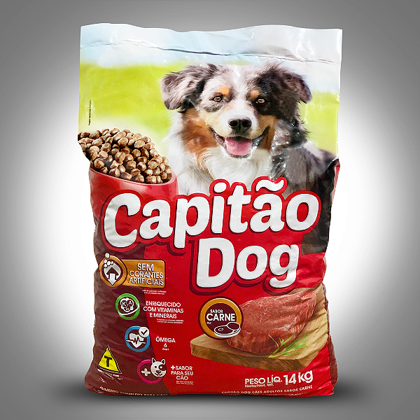 Rc Capitao Dog Carne 14kg