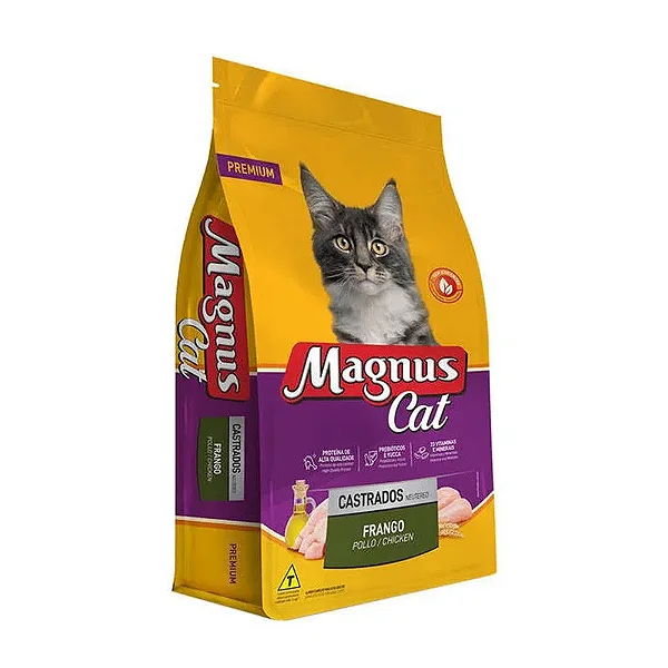 Magnus Cat Castradorado Frango 10,1 Kg
