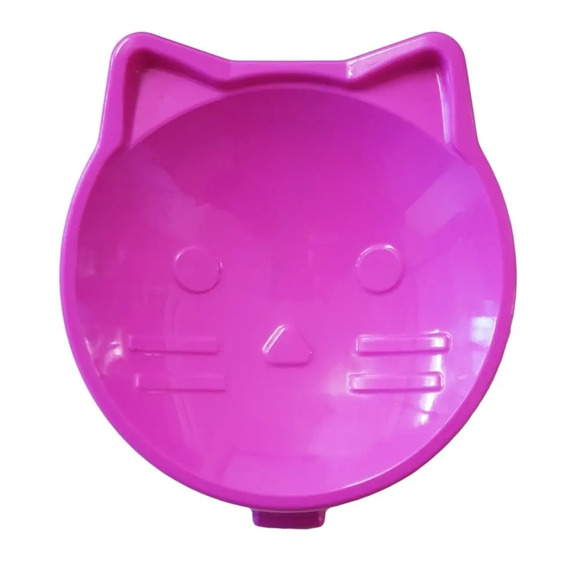 Comedouro Funcional Gato Lilás Único