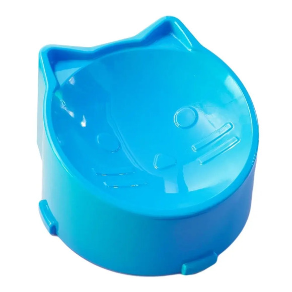 Comedouro Funcional Gato Azul Único