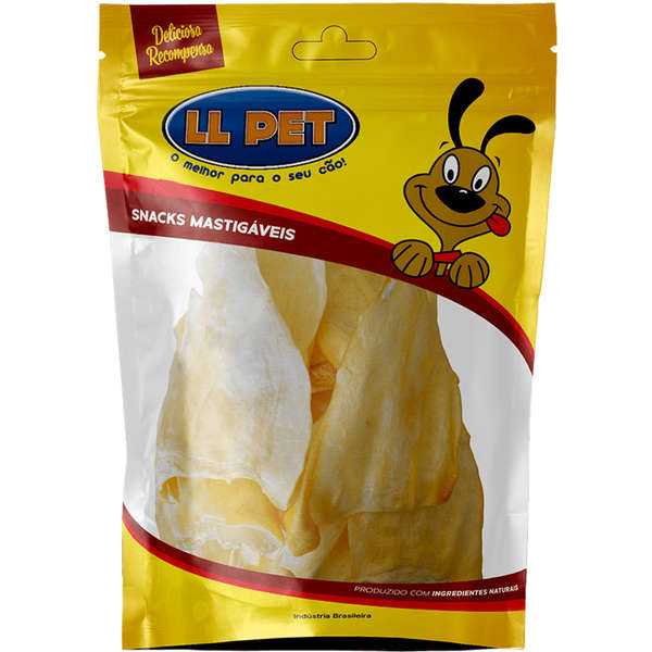 Orelha Bovina Branca Petiscao 5 Un