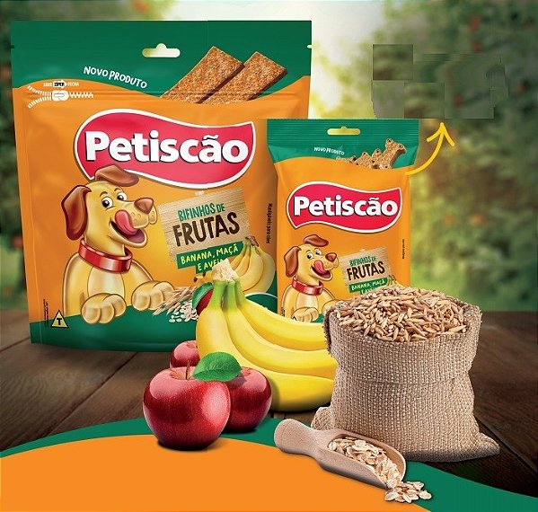 Bifinho Mastigavel De Frutas Tablete Petiscao 250 g