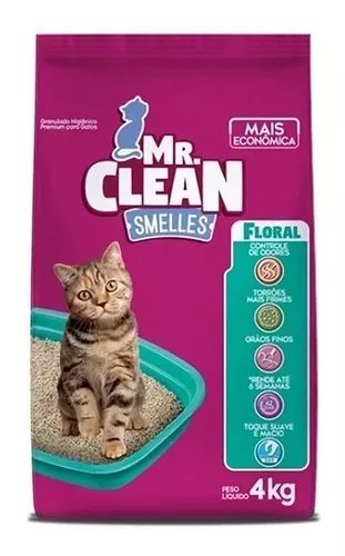 Areia Mr Clean Floral 4 Kg