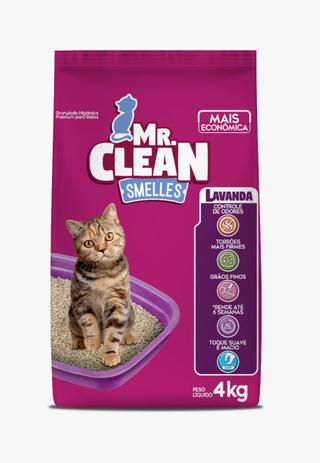 Areia Mr Clean Lavanda 4 Kg