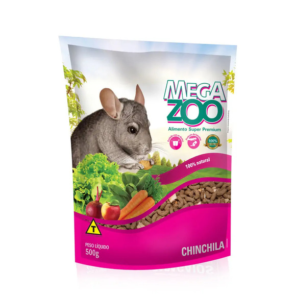 Ração para Chinchila Megazoo 500 g