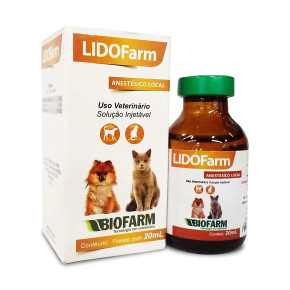 Lidofarm Injetável 20Ml Único