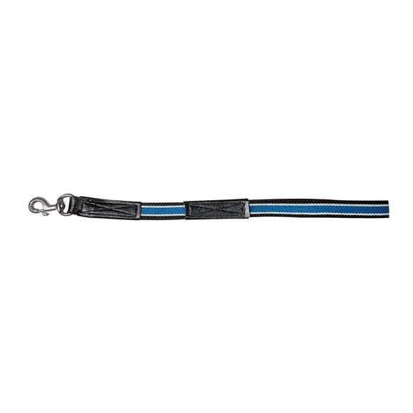 Guia Trançada Mosquetão Giratório Azul 25 cm