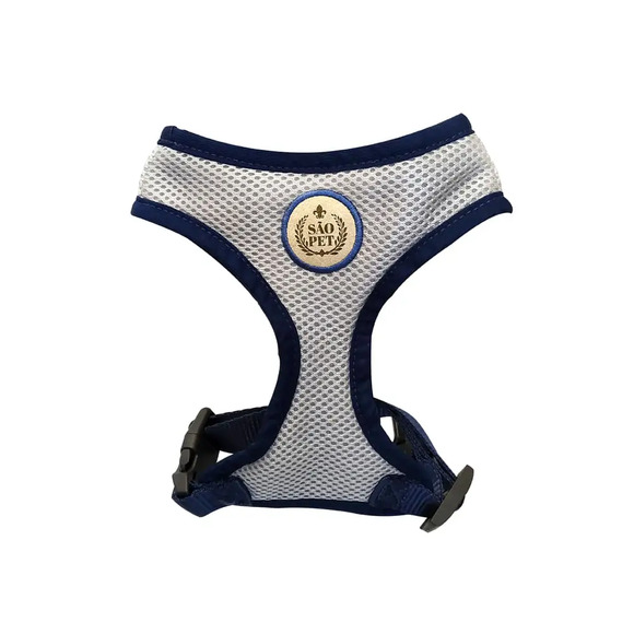 Colete Aerado Grid São Pet Azul M