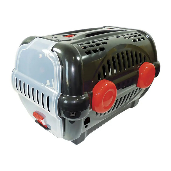 Caixa de Transporte Luxo Furacão Pet Vermelho Nº 01