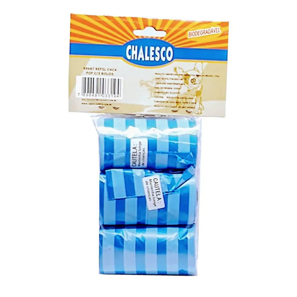 Refil Cata Caca Pop Chalesco 3 unidades