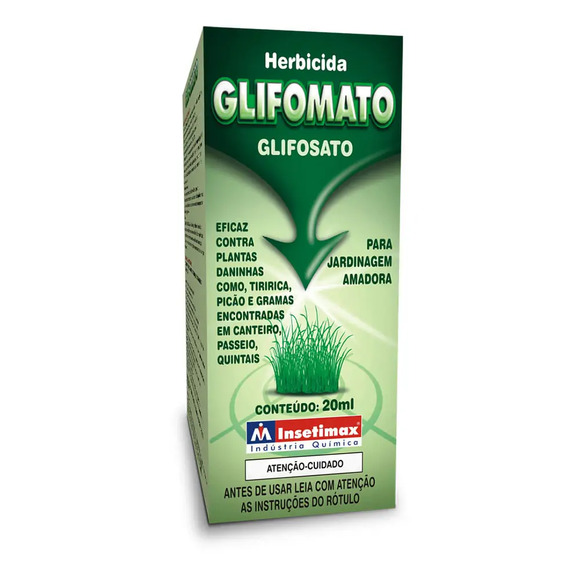 Herbicida Glifomato Glifosato Insetimax 20 ml