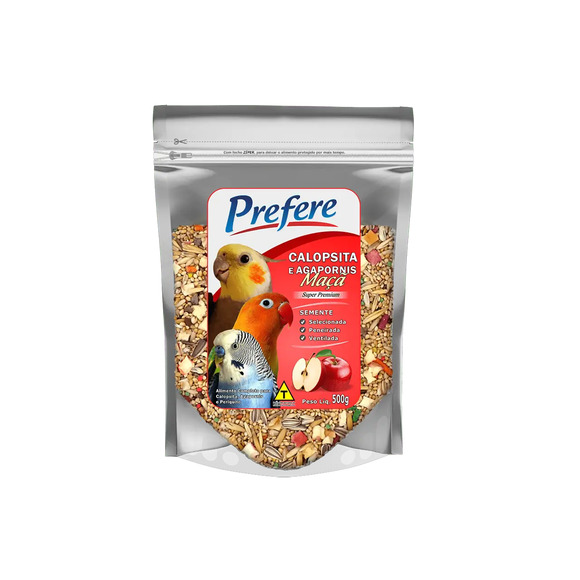 Ração Mistura para Calopsitas com Maça Prefere 500 g