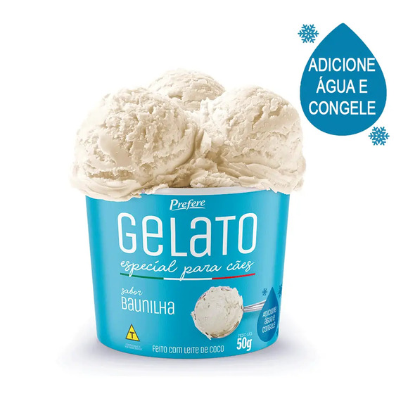 Gelato para Cães Prefere Baunilha 50g