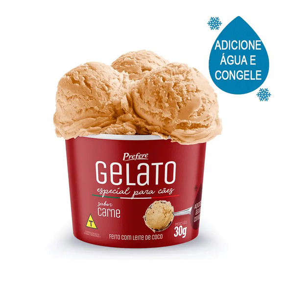 Gelato para Cães Prefere Carne 30g