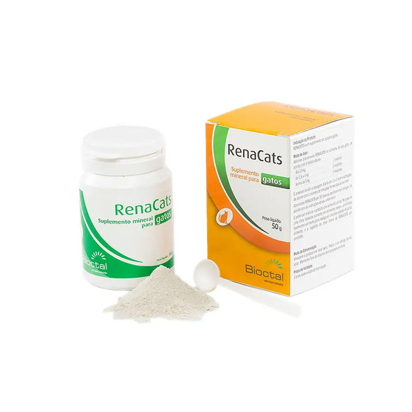 Suplemento Mineral RenaCats Bioctal 50 g