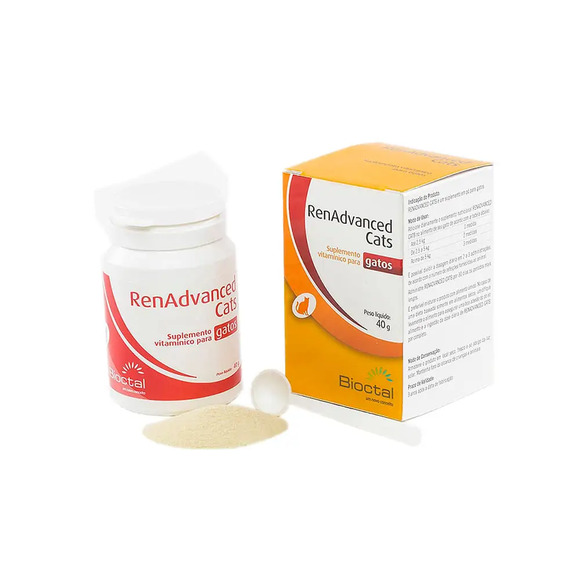 Suplemento Vitamínico RenAdvanced Cats Bioctal 40 g