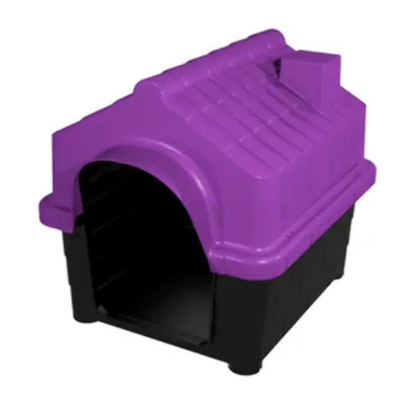 Casinha Para Cachorro Home Class 1 Lilás Único