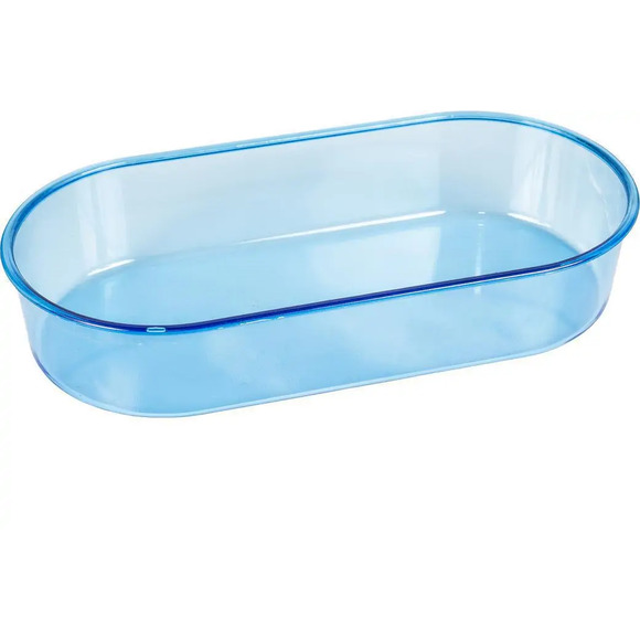 Banheira De Passarinho Oval Azul P