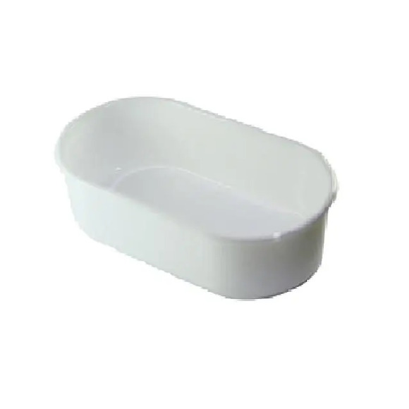 Banheira De Passarinho Oval Leitosa P
