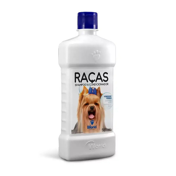 Shampoo e Condicionador World Raças Yorkshire Terrier 500 ml