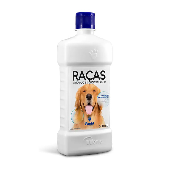 Shampoo e Condicionador World Raças Labrador/Retriever 500 ml