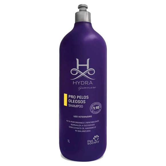 Shampoo Petsociety Hydra Pelos Oleosos 1l Diluição 1:10