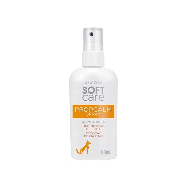 Higienizador de Feridas Antisséptico Natural Propcalm Spray Soft Care 100 ml