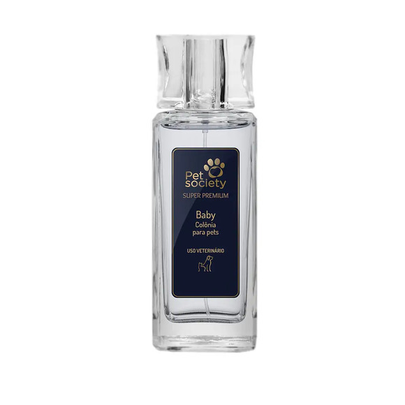Colônia Pet Society Super Premium Baby Cães e Gatos 50 ml