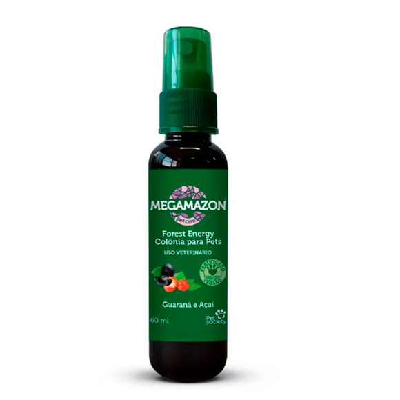 Colônia Body Splash Forest Energy Megamazon Guaraná e Açaí Pet Society 60 ml