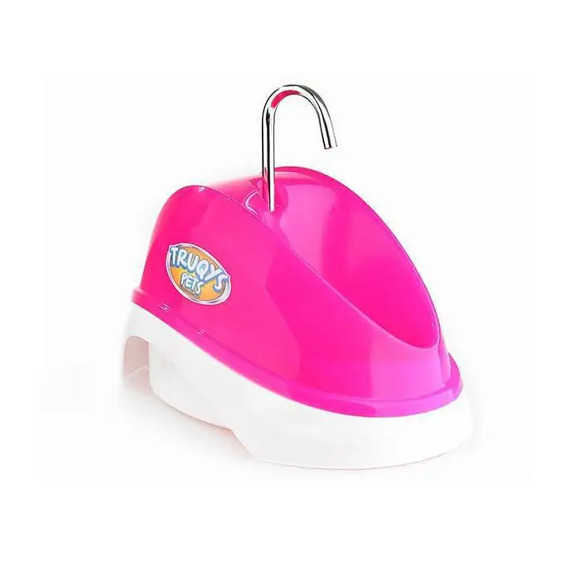 Bebedouro Elétrico Truqys Rosa 2L Bivolt