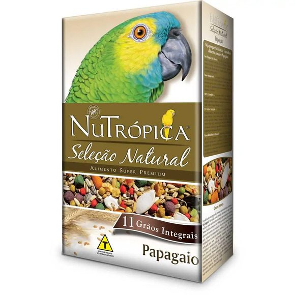 Ração Nutrópica Papagaio Seleção Natural 900 g