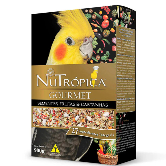 Ração Nutrópica Calopsita Gourmet 900g