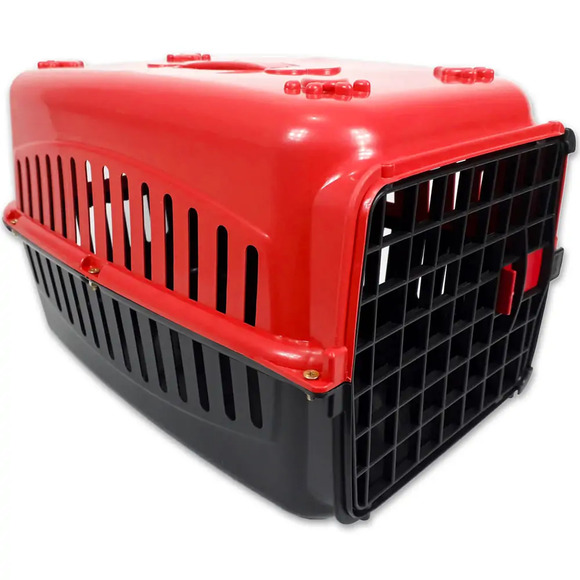 Caixa Transp Rb Pet N01 Vermelho