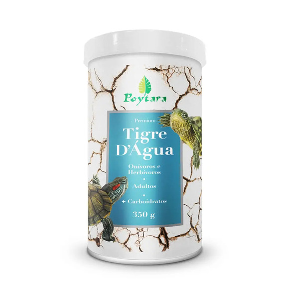 Ração para Tigre DÁgua Poytara 350 g