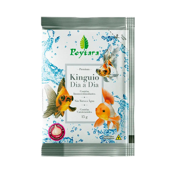 Ração Kinguio Dia a Dia Poytara 15 g
