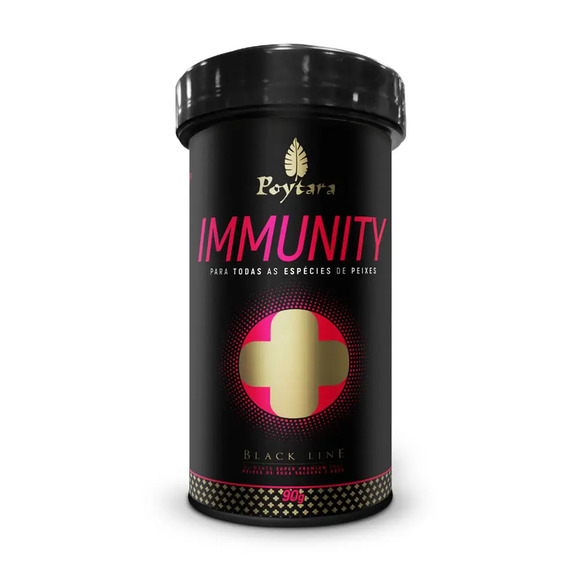Ração Immunity Black Line Poytara 90 g