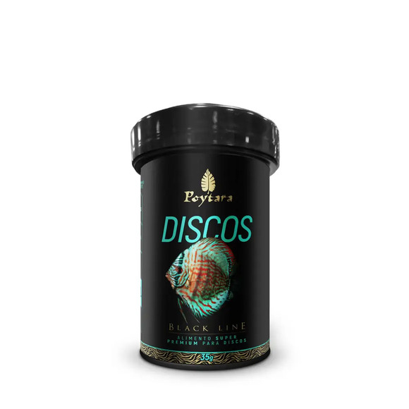 Ração Discos Black Line Poytara 35 g
