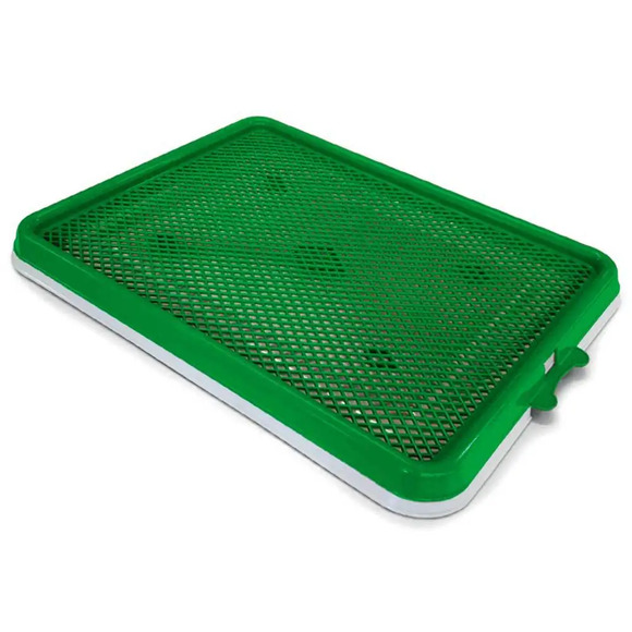Tapete Higiênico Lavável Canino Xixi Premium Pet Injet Verde Único