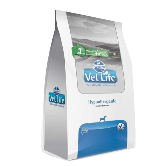 Ração Vet Life Natural Canine Hypoallergenic 10,1kg